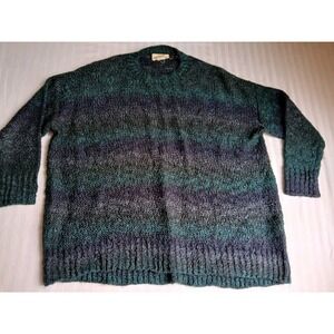 Denim Supply Ralph Lauren Sweater Large Womens Gradient Slouchy Oversized USA